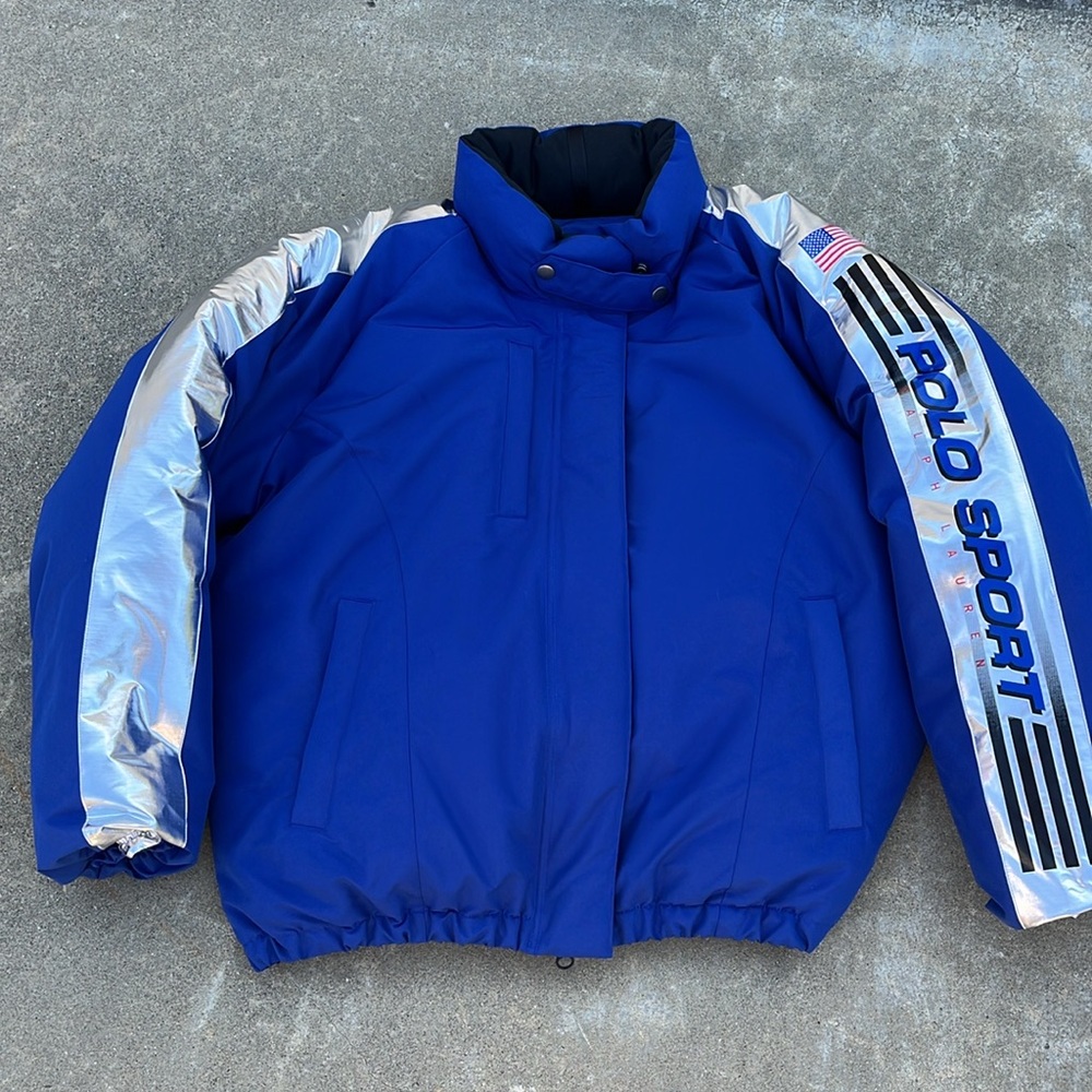 NWT Ralph Lauren Polo Sport Water Resistant Ski Jacket - Sporting Royal -Women’s